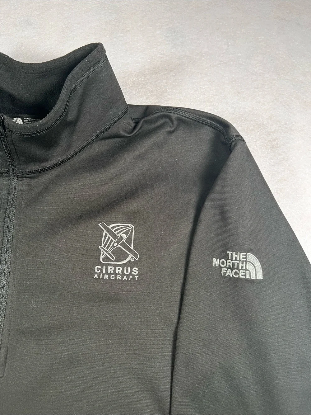 The North Face Men’s XXXL Black Cirrus Aircraft 1/4 Zip Pullover Fleece Outdoor